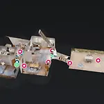 아파트 Klimaanlage, 5 Sterne Bahnhoftraum, 