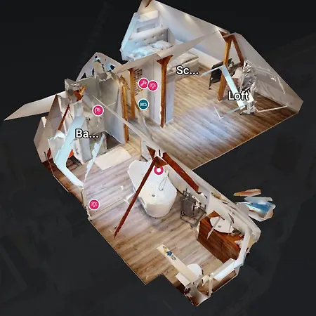 Apartmán Klimaanlage, 5 Sterne Bahnhoftraum, 